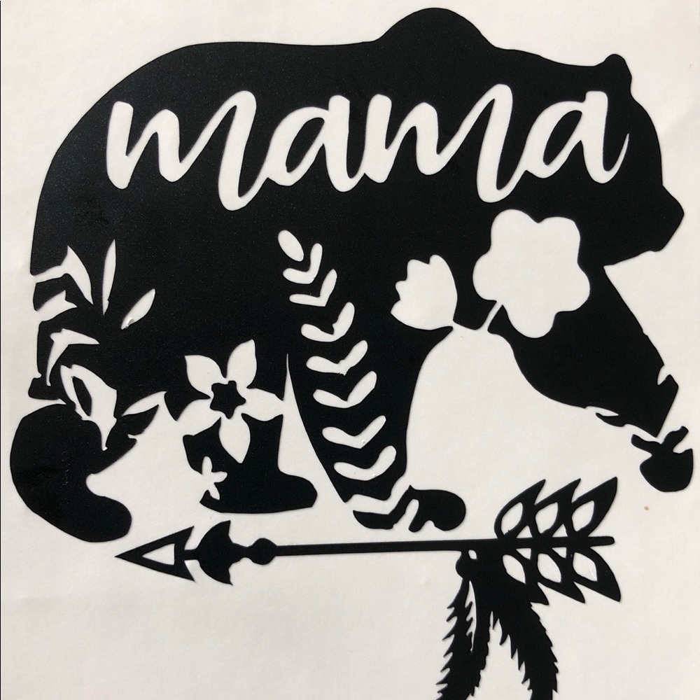 Mama Bear Car Decals - Custom